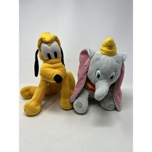 Kohls Cares Disney Plush Lot Dumbo & Pluto Stuffed Toy